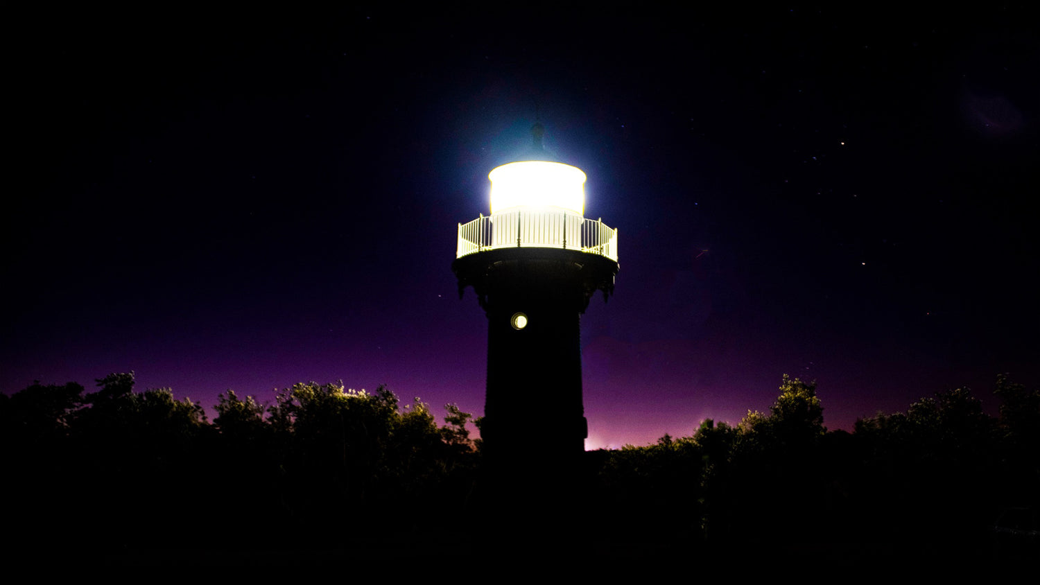 Warden Head Lighthouse at Dusk